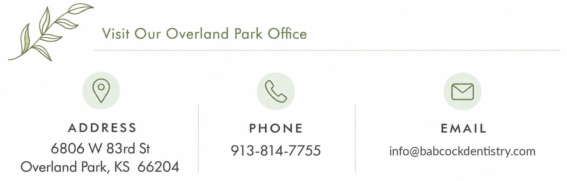 Office contact information